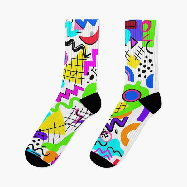 Item preview, Vibrant Retro Memphis Style Geometric Patterns designed and sold by Owcomm.
