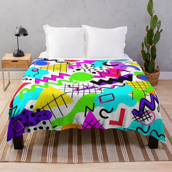 Item preview, Vibrant Retro Memphis Style Geometric Patterns designed and sold by Owcomm.
