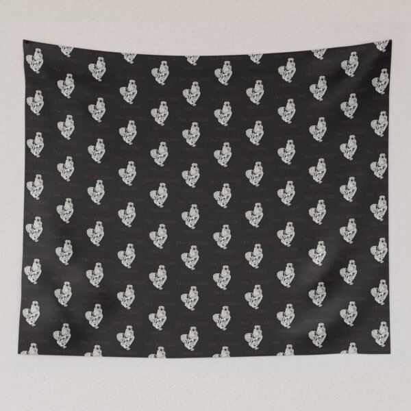 Item preview, The Fricken Chicken Funny Cartoon Design for Chicken Lovers and Humor Enthusiasts designed and sold by Marl Tapestry.