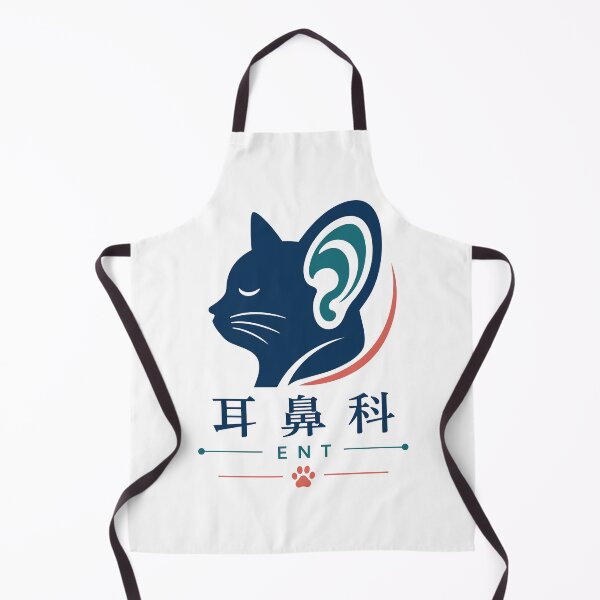 Item preview, ENT Cat Emblem Ear Nose Throat Clinic Logo designed and sold by medicalkinoko.