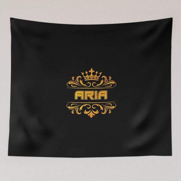 Item preview, Aria Personalized Name With Crown - Cool & Custom Gift for Girls, Teens designed and sold by Oussinc.