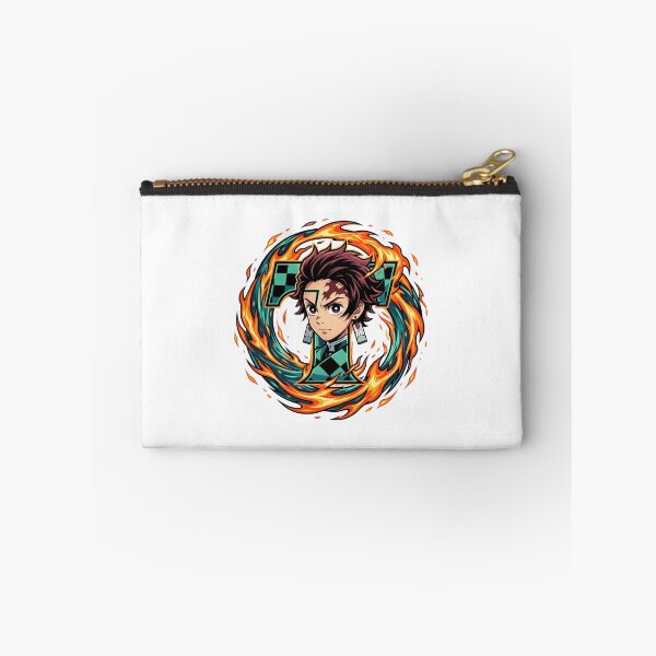 Item preview, Tanjiro Kamado Anime Letter T Fire Design Sticker designed and sold by El malah.