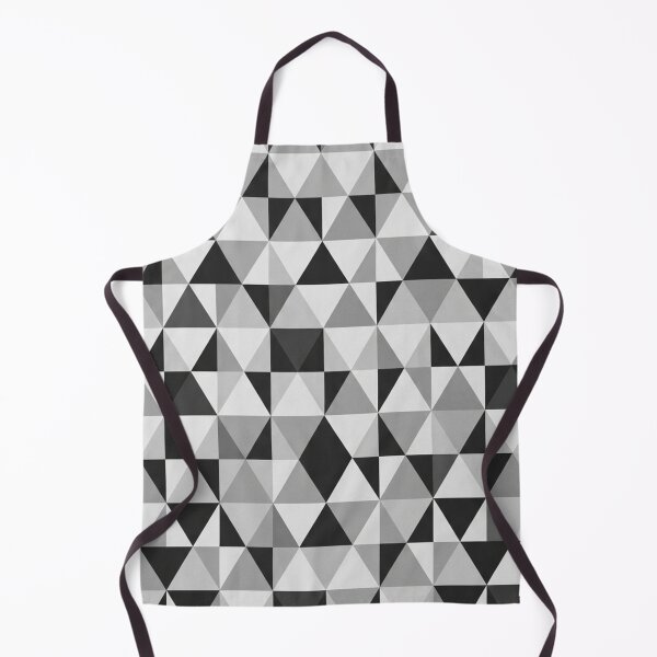 Item preview, Monochrome Geometric Triangle Pattern Modern Minimalist designed and sold by Owcomm.