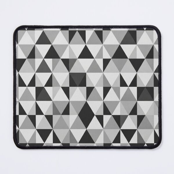 Item preview, Monochrome Geometric Triangle Pattern Modern Minimalist designed and sold by Owcomm.