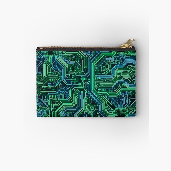 Item preview, Glowing Green Computer Circuit Board Pattern designed and sold by Owcomm.
