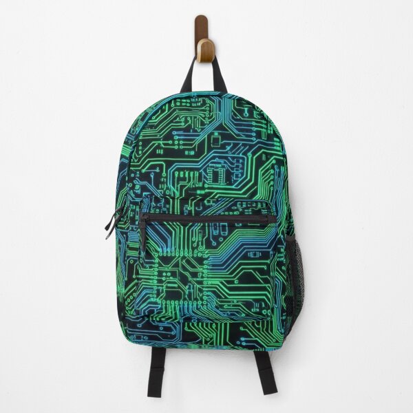 Item preview, Glowing Green Computer Circuit Board Pattern designed and sold by Owcomm.