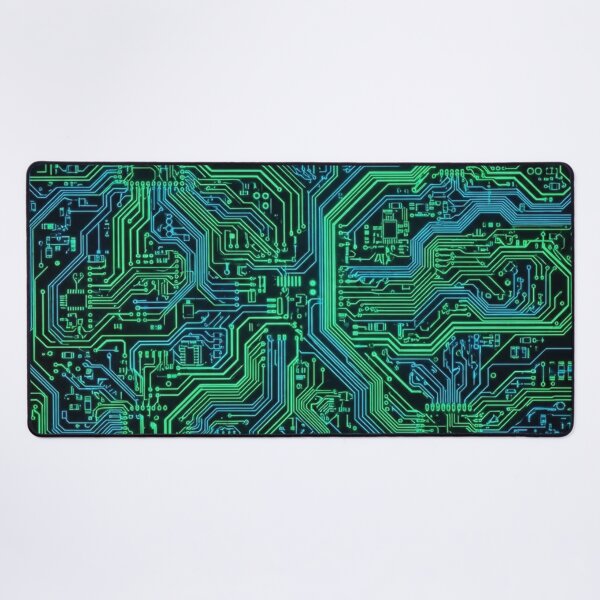 Item preview, Glowing Green Computer Circuit Board Pattern designed and sold by Owcomm.