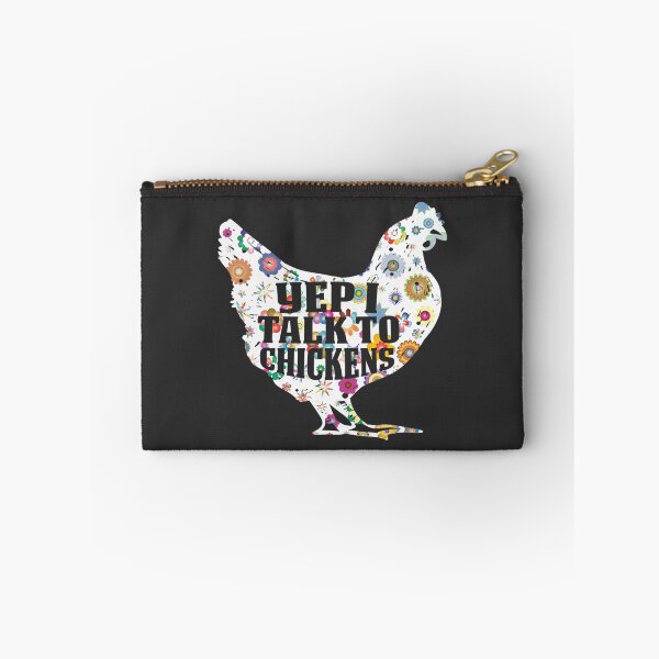 Item preview, Funny Yep I Talk to Chickens Design Farm Animal Lover Gift for Men Women and Kids designed and sold by Marl Tapestry.