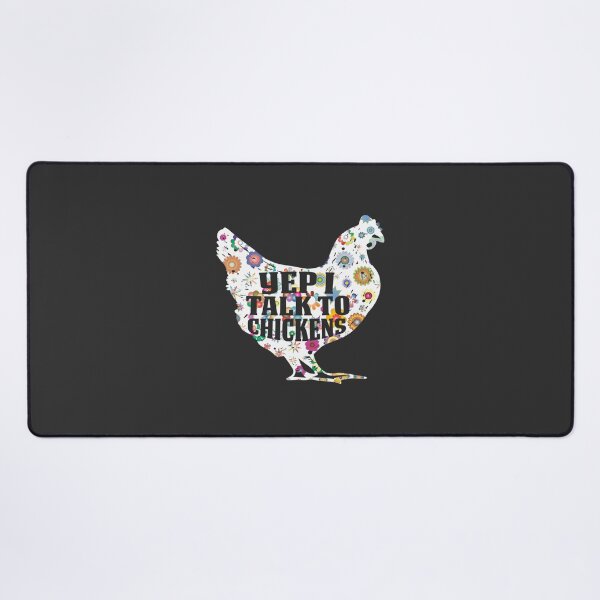 Item preview, Funny Yep I Talk to Chickens Design Farm Animal Lover Gift for Men Women and Kids designed and sold by Marl Tapestry.