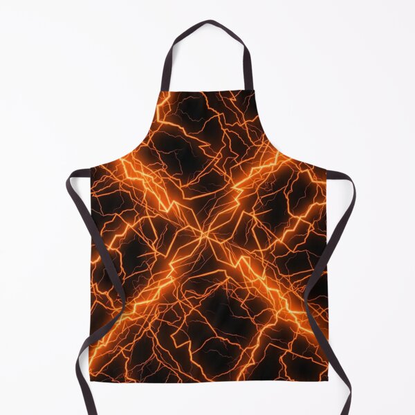 Item preview, Electric Lightning Storm Energy Pattern In Orange designed and sold by Owcomm.