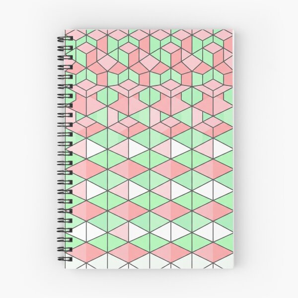 Item preview, Geometric Pink And Green Optical Illusion Pattern designed and sold by Owcomm.