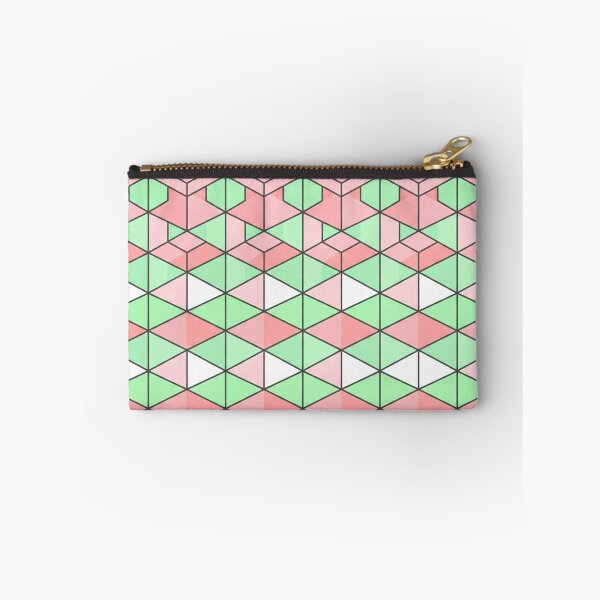 Item preview, Geometric Pink And Green Optical Illusion Pattern designed and sold by Owcomm.