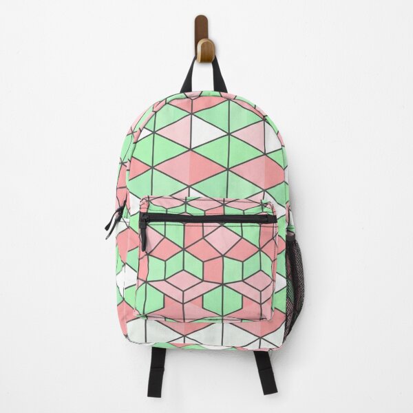Item preview, Geometric Pink And Green Optical Illusion Pattern designed and sold by Owcomm.