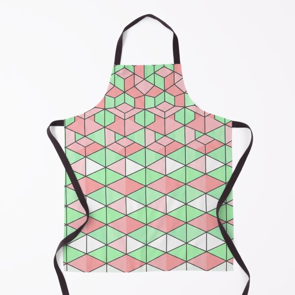 Item preview, Geometric Pink And Green Optical Illusion Pattern designed and sold by Owcomm.