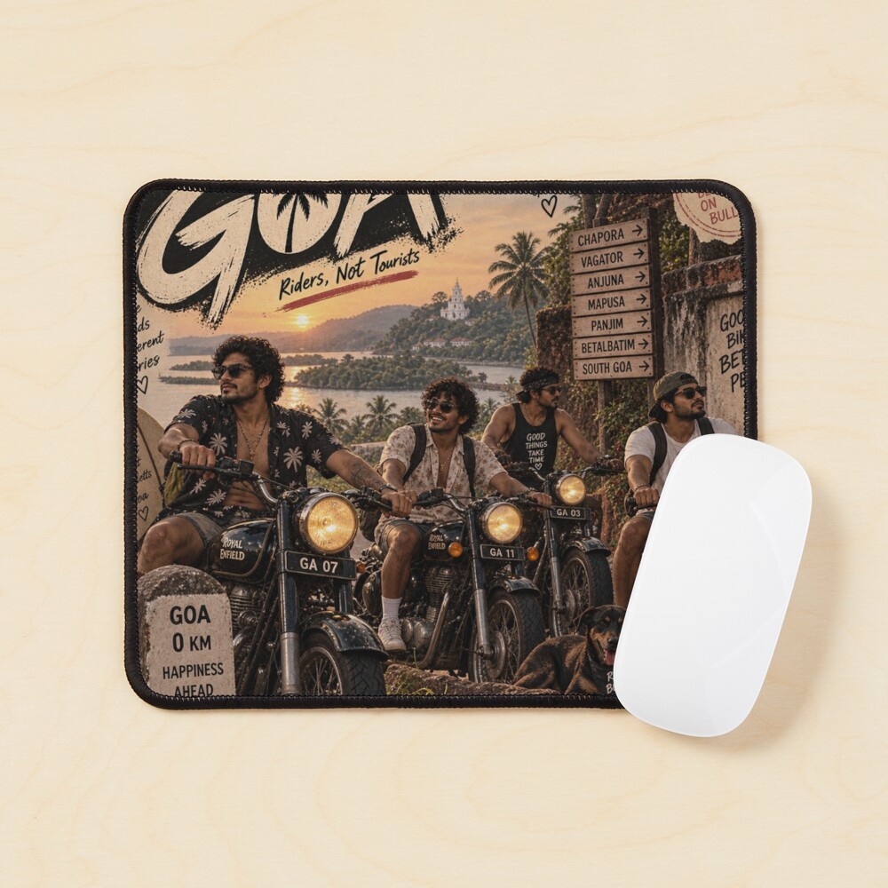 Item preview, Mouse Pad designed and sold by Goanheartprints.