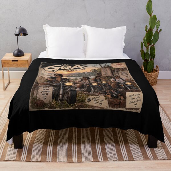 Item preview, Goa Riders — Riders Not Tourists designed and sold by Goanheartprints.