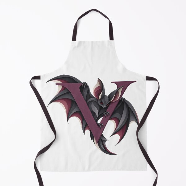 Item preview, V Bat Gothic Alphabet Design designed and sold by tmoca.