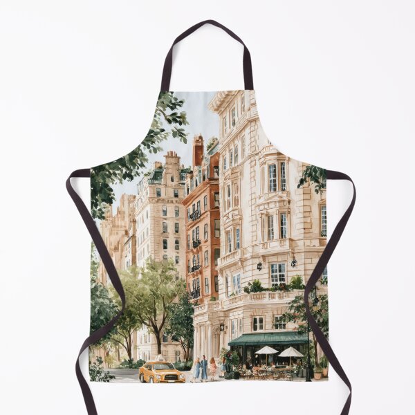 Item preview, New York City Street Watercolor Painting designed and sold by Sunday Margaritas Art.