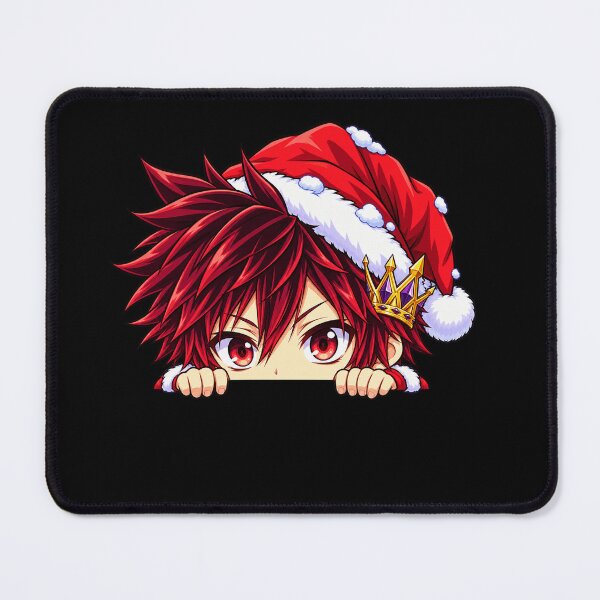 Item preview, Sora No Game No Life Christmas Peeking Face designed and sold by mildaclairmo.