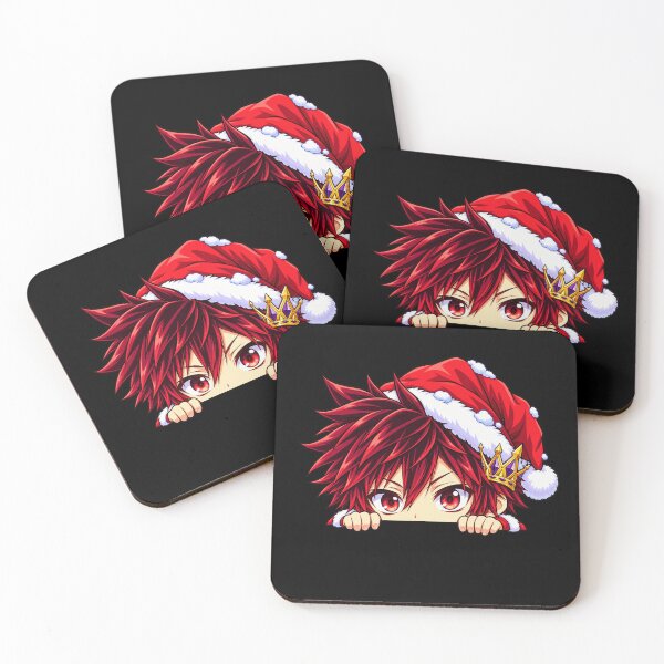 Item preview, Sora No Game No Life Christmas Peeking Face designed and sold by mildaclairmo.