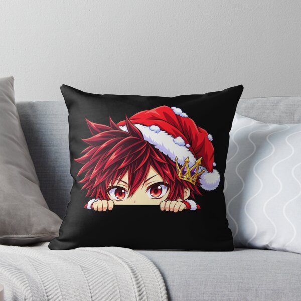 Item preview, Sora No Game No Life Christmas Peeking Face designed and sold by mildaclairmo.