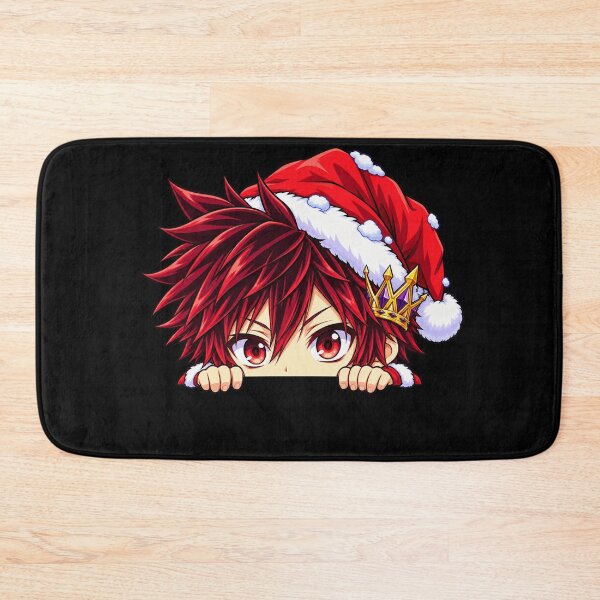 Item preview, Sora No Game No Life Christmas Peeking Face designed and sold by mildaclairmo.