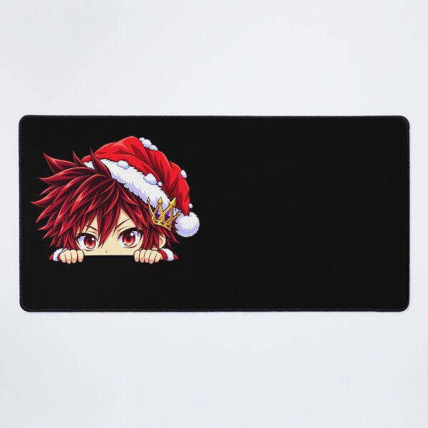 Item preview, Sora No Game No Life Christmas Peeking Face designed and sold by mildaclairmo.