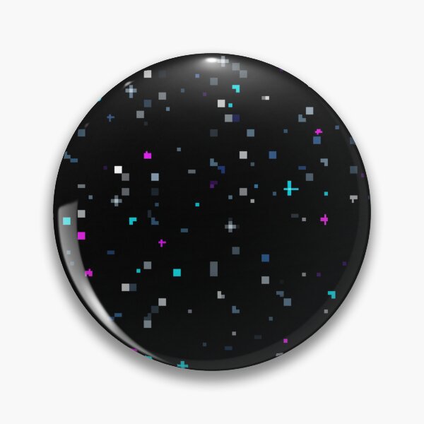 Item preview, Digital Pixel Starry Night Space Pattern designed and sold by Owcomm.
