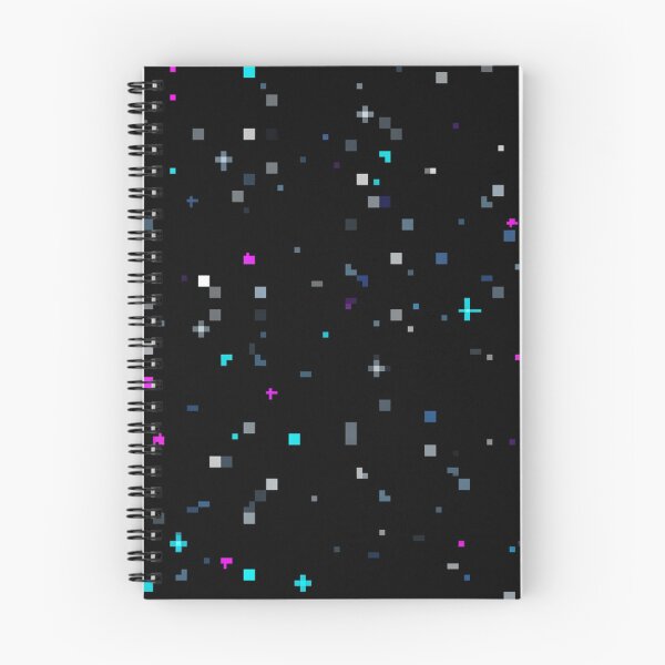 Item preview, Digital Pixel Starry Night Space Pattern designed and sold by Owcomm.