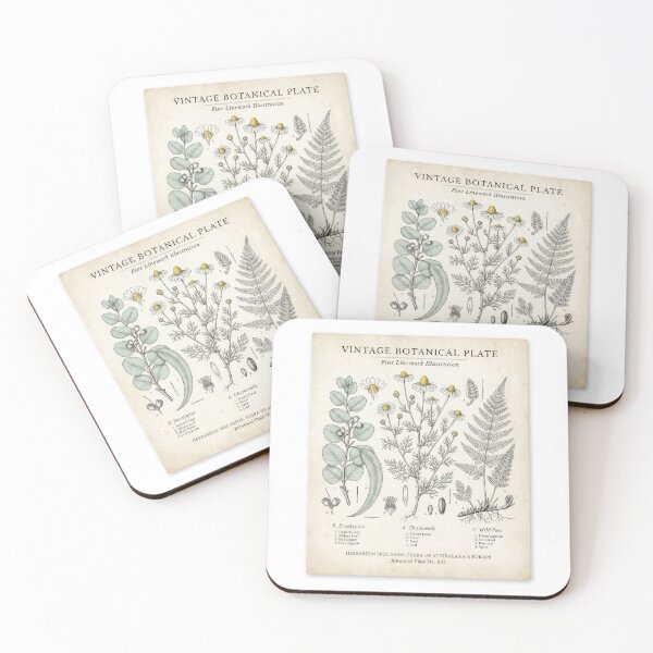 Item preview, Vintage Botanical Herbarium Plate Illustration designed and sold by Rahat3344.