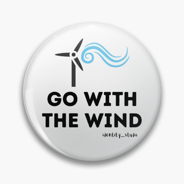 Item preview, Go With the Wind – Funny Wind Energy & Renewable Energy designed and sold by Identity Studio.