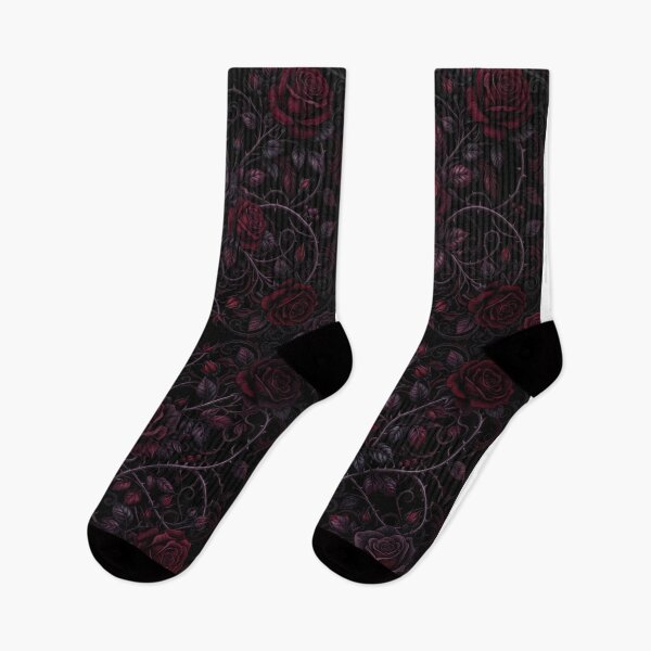Item preview, Dark Gothic Red Roses Floral Pattern designed and sold by Owcomm.
