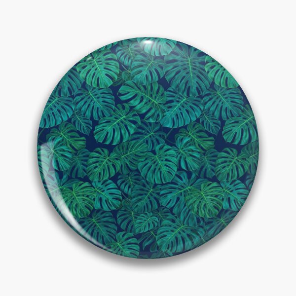 Item preview, Tropical Monstera Leaf Pattern Dark Green designed and sold by Owcomm.