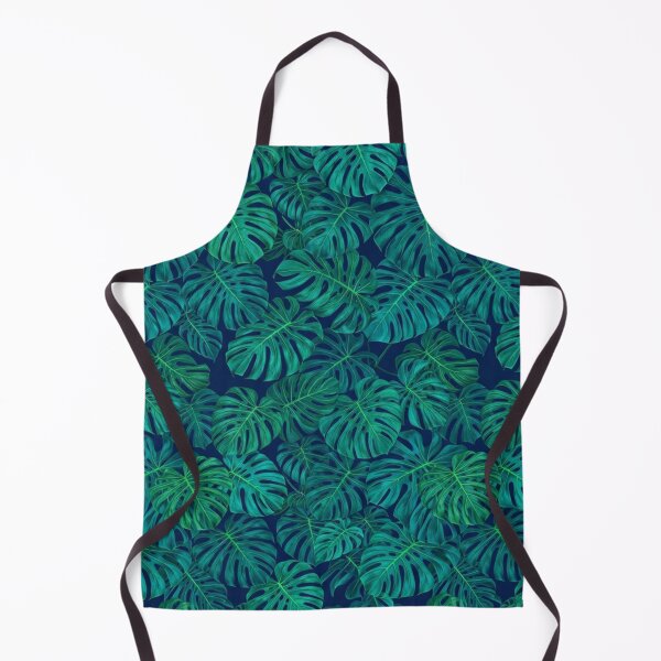 Item preview, Tropical Monstera Leaf Pattern Dark Green designed and sold by Owcomm.