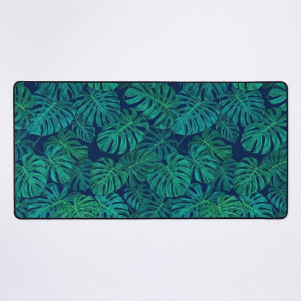 Item preview, Tropical Monstera Leaf Pattern Dark Green designed and sold by Owcomm.
