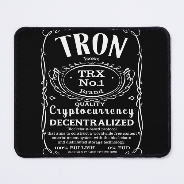 Artikelvorschau, Tron TRX – Futuristisches digitales Kryptowährungs-Kunstdesign entworfen und verkauft von roudyb.