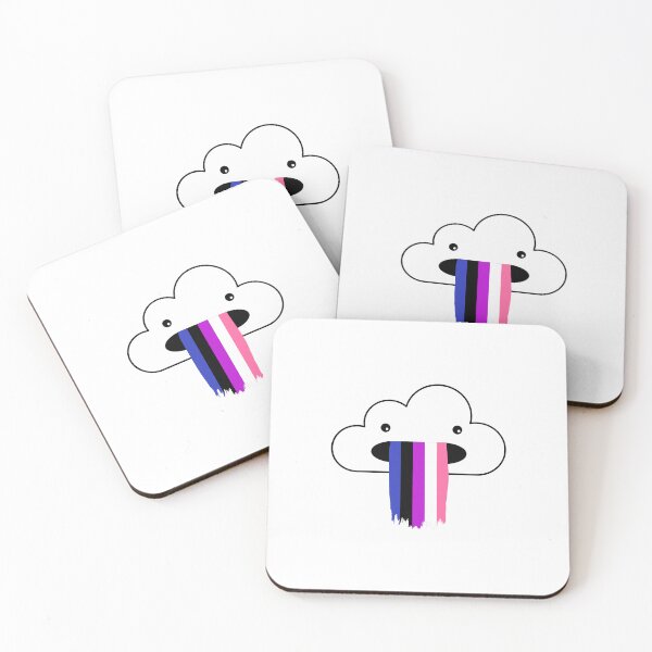 Item preview, Genderfluid Barfing Cloud designed and sold by Dutch Bunny Trading LLC.
