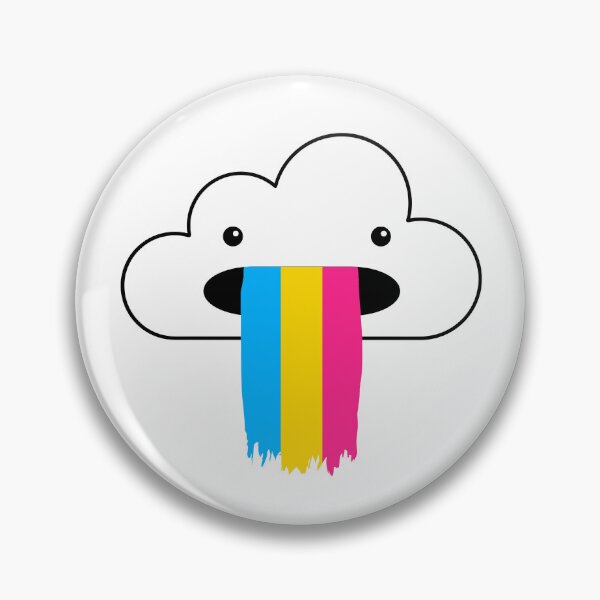 Item preview, Pansexual Barfing Cloud designed and sold by Dutch Bunny Trading LLC.