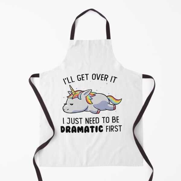 Item preview, I Just Need To Be Dramatic Lazy Unicorn Funny Gift Design designed and sold by creativecommune.