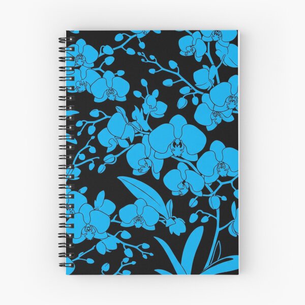 Item preview, Vibrant Blue Orchid Floral Pattern designed and sold by Owcomm.