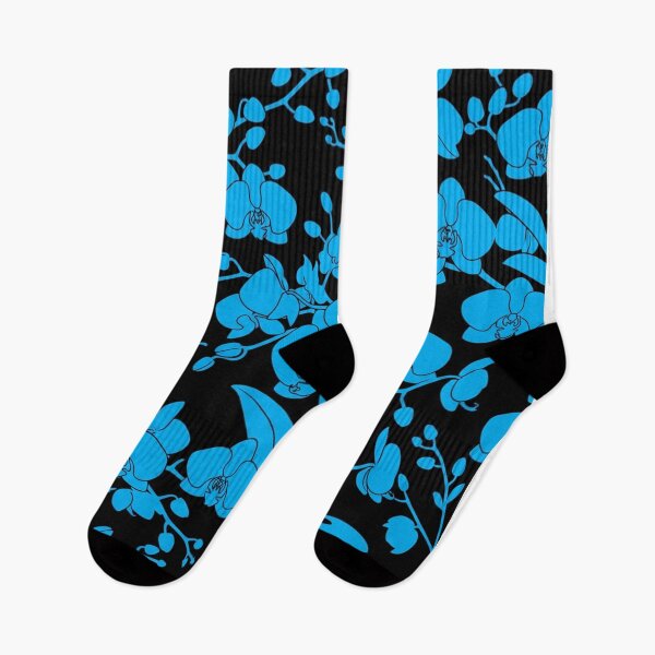 Item preview, Vibrant Blue Orchid Floral Pattern designed and sold by Owcomm.