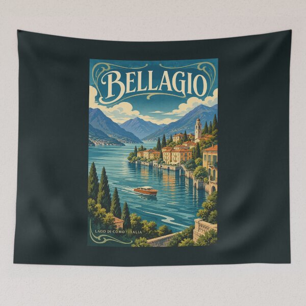 Item preview, Bellagio - Lago di Como - Italia designed and sold by GoodOldVintage.