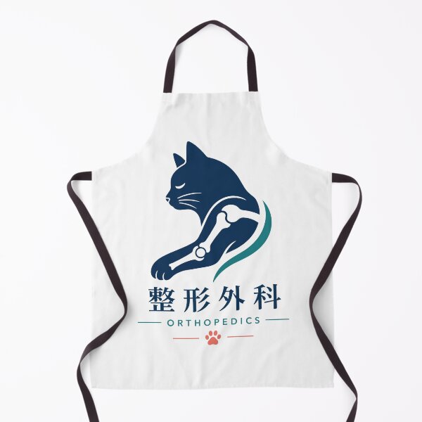 Item preview, Orthopedics Cat Emblem Bone Joint Clinic Logo designed and sold by medicalkinoko.