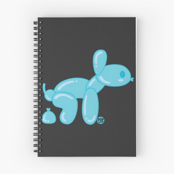 Item preview, Cute Balloon Dog Holding a Playful Poop Illustration Design designed and sold by creativecommune.