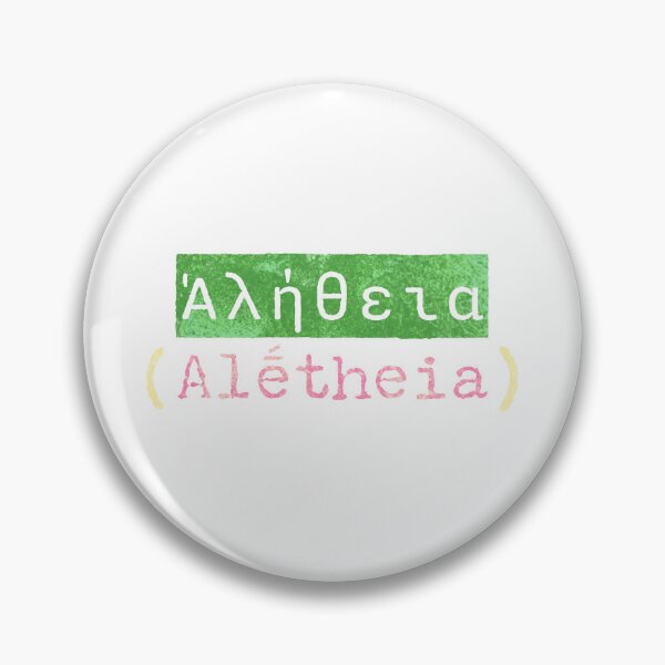 Item preview, Ἀλήθεια (Alḗtheia) - The Greek Word for Truth designed and sold by silviaxe.
