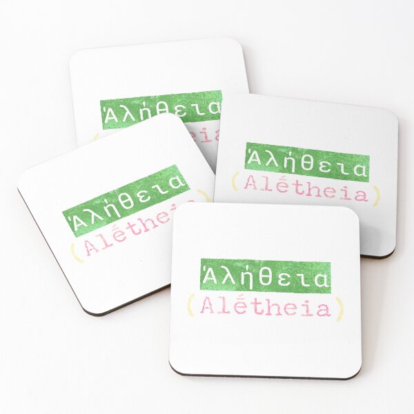 Item preview, Ἀλήθεια (Alḗtheia) - The Greek Word for Truth designed and sold by silviaxe.