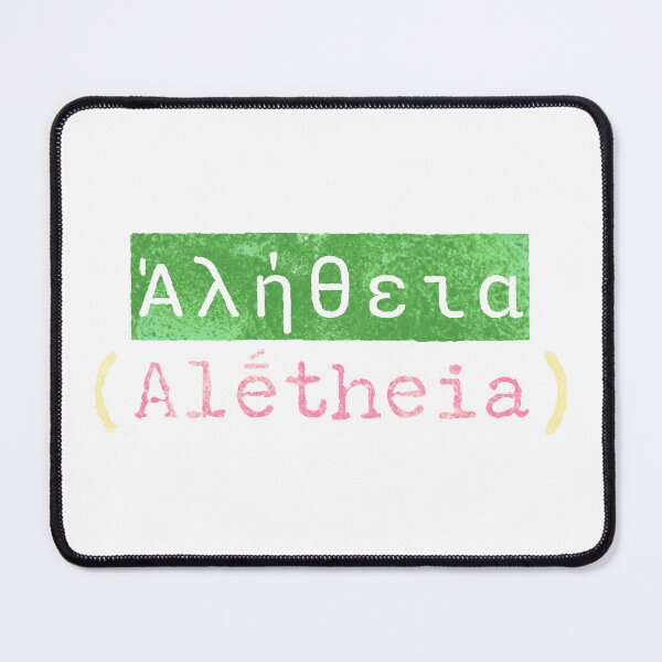 Artikelvorschau, Ἀλήθεια (Alḗtheia) – Das griechische Wort für Wahrheit entworfen und verkauft von silviaxe.