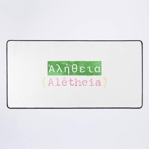 Item preview, Ἀλήθεια (Alḗtheia) - The Greek Word for Truth designed and sold by silviaxe.