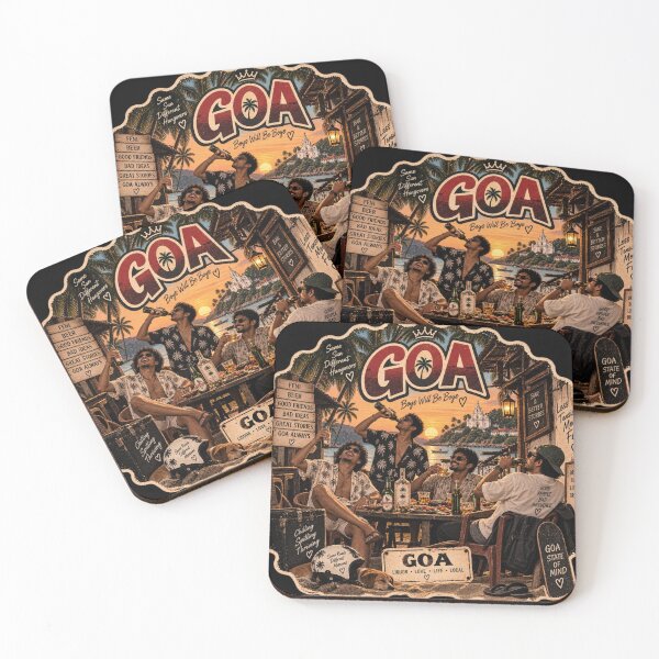 Item preview, Goa — Boys Will Be Boys designed and sold by Goanheartprints.