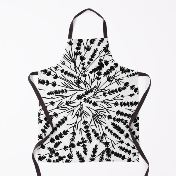 Item preview, Elegant Black and White Floral Pattern designed and sold by Owcomm.